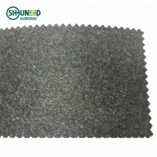 High quality 100% polyester punch needle under collar felt for suit full color Garment factory stocklot polyester fabric felt